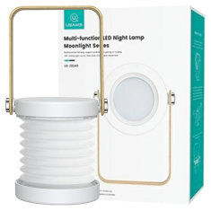 USAMS USAMS MULTIFUNKČNÍ LED NOČNÍ LAMPA BÍLÁ/BÍLÁ ZB249YH01 (US-ZB249)