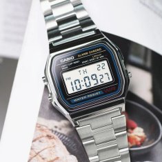 Casio Pánské digitální hodinky Ouma stříbrná One size