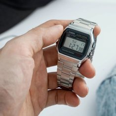 Casio Pánské digitální hodinky Ouma stříbrná One size