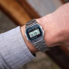 Casio Pánské digitální hodinky Ouma stříbrná One size