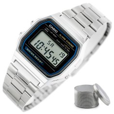 Casio Pánské digitální hodinky Ouma stříbrná One size