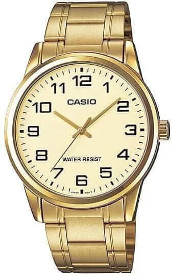 Casio Pánské analogové hodinky Baruch zlatá One size