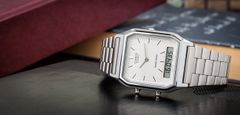 Casio Dámské analogové hodinky Adida stříbrná One size