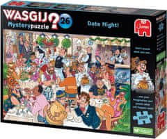 Jumbo Puzzle WASGIJ Mystery 26: Noční rande! 1000 dílků