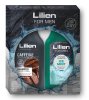 UNION COSMETIC Lilien dárková sada šampon pro muže 350ml a sprchový gel 350ml Ice mint