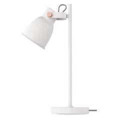 Emos Stolní lampa JULIAN na žárovku E27 Z7621W, bílá 1538187000