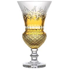 Caesar Crystal Váza Jika, barva amber, výška 420 mm