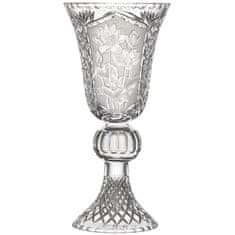 Caesar Crystal Váza Lotos, barva čirý křišťál, výška 505 mm