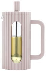 KLAUSBERG Skleněný french press na čaj 350 ml béžový KLAUSBERG KB-7744