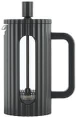 KLAUSBERG Skleněný french press na čaj 350 ml černý KLAUSBERG KB-7741