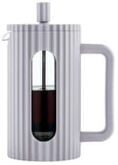 KLAUSBERG Skleněný french press na čaj 600 ml šedý KLAUSBERG KB-7747