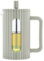 KLAUSBERG Skleněný french press na čaj 600 ml zelený KLAUSBERG KB-7750