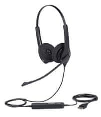 Jabra BIZ 1500/Stereo/USB/Drát/Černá