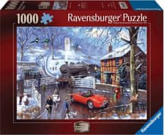 Ravensburger Puzzle Železniční přejezd 1000 dílků