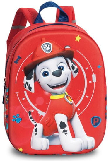 FABRIZIO Dětský batoh Paw Patrol 3D Bright Red