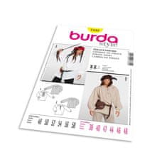 Burda Střih Burda 7332 - Pánská pirátská košile, středověká halena