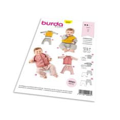 Burda Střih Burda 9297 - Dětská mikina, tepláky