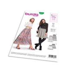 Burda Střih Burda 6357 - Nabíraná sukně, sukně se spodničkou, tylová sukně