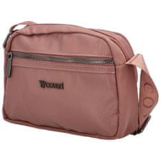 Coveri WORLD Trendy dámská koženková crossbody kabelka Dolffy new, starorůžová