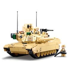 Sluban Model Bricks M38-B0892 Bitevní tank M1A2 Abrams