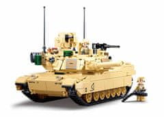 Sluban Model Bricks M38-B0892 Bitevní tank M1A2 Abrams