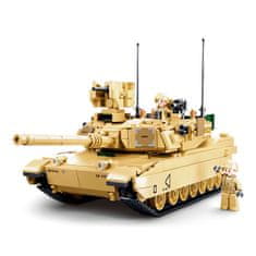 Sluban Model Bricks M38-B0892 Bitevní tank M1A2 Abrams