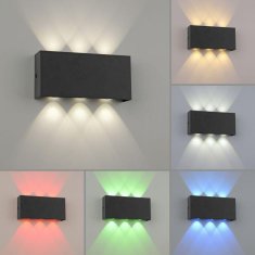 PAUL NEUHAUS JUST LIGHT LED nástěnné svítidlo antracit Smarthome dálkový ovladač stmívatelné s aplikací Tuya RGB/2700-5000K LD 16488-13