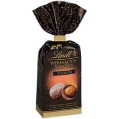 LINDT Lindt Vánoční mandle v hořké čokoládě 100g