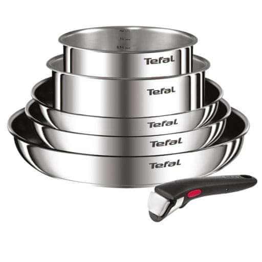 1Cook Eat Ingenio Tefal, 6dílná sada kuchyňského nádobí a pánví L881S604