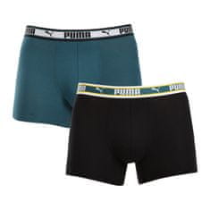 Puma 2PACK pánské boxerky vícebarevné (701228131 003) - velikost M