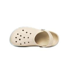 Crocs Dřeváky béžové 33 EU Bayaband Clog K