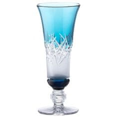 Caesar Crystal Flétna Hoarfrost, barva azurová, objem 150 ml