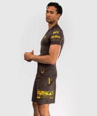 VENUM Rashguard VENUM UFC Fusion by Venum Fight Week Kr. rukáv - hnědý