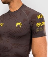 VENUM Rashguard VENUM UFC Fusion by Venum Fight Week Kr. rukáv - hnědý