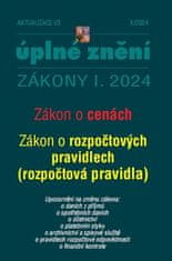 Aktualizace I/3 2024 O cenách, rozpočtová pravidla