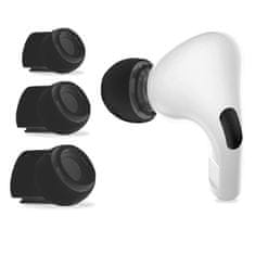 Tech-protect Ear Tips náhradní špunty pro Apple AirPods Pro 1/2 3ks, černé