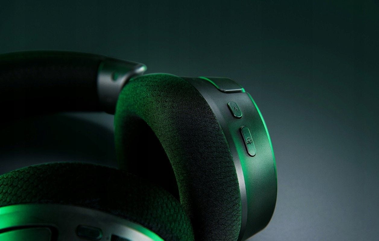  moderní bluetooth sluchátka na uši herní razer kraken v4 