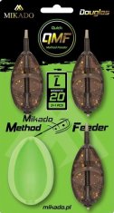 Mikado Mikado sada krmítek Method Feeder "DOUGLAS" Q.M.F. SYSTEM L - 3x30g + 1ks forma