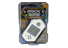 Lean-toys Elektronická Konzole Gratetris Brick Game Šedo - Bílá