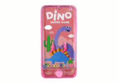 Lean-toys Vodní Dovednostní Hra Konzole Telefon Dinosaurus Růžová