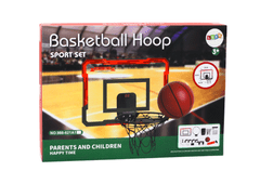 Lean-toys Basketbalový Koš Pro Děti Tabule Počítadlo Míč Sada