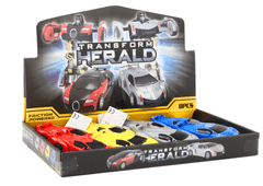 Lean-toys Auto Robot 2V1 Transformace Sportovní Auto Pohon