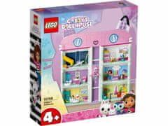 Lean-toys Stavebnice Lego Gabby's Dollhouse Kočičí Domeček Gabi 10788