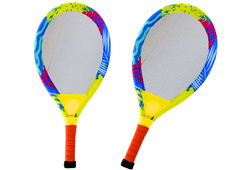 Lean-toys Badmintonová Sada Svítící Paletky Letky 2 Ks