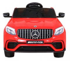 KECJA Mercedes Benz Glc63S Pro Děti Červená + Dálkové Ovládání +