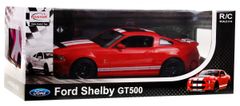 KECJA Ford Shelby Mustang Gt500 Červený Rastar Model 1:14 Na Dálkové Ovládání Auto