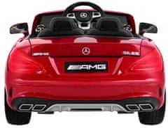 KECJA Mercedes Amg Sl65 Dla Dzieci Lakier Czerwony + Pilot + Bagażnik + Regulacja Siedzenia + Mp3 Led + Wolny Start