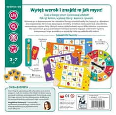 KECJA Gra Edukacyjna "Alfabet Smart Bingo" Dla Dzieci 3-7 Lat + Bingo + Nauka Liter