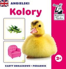 KECJA Gra Edukacyjna "Angielski Kolory" Dla Dzieci 2+ Nauka Języka Angielskiego + Nauka Nazw Kolorów