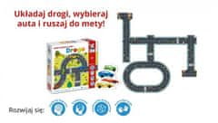 KECJA Gra Edukacyjna Puzzle "Droga" Dla Dzieci 3+ Układanie Jezdni + Wyścigi Samochodów